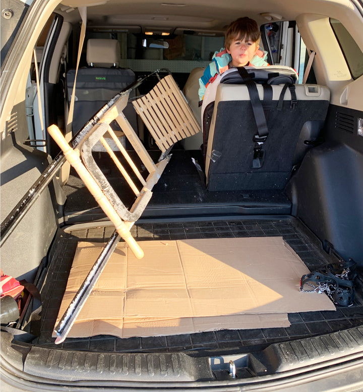 Transporting Your Kicksled to the Trail Will it fit in my car...Yes