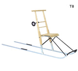 ESLA T8 Birch wood kicksled in natural color