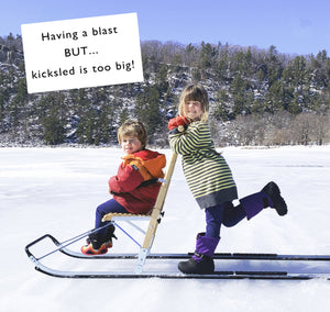 Choosing a Traditional Kicksled Size: Find the perfect fit now!