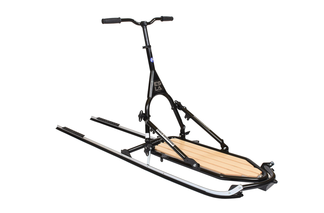 Kicksleds Brave The Snow